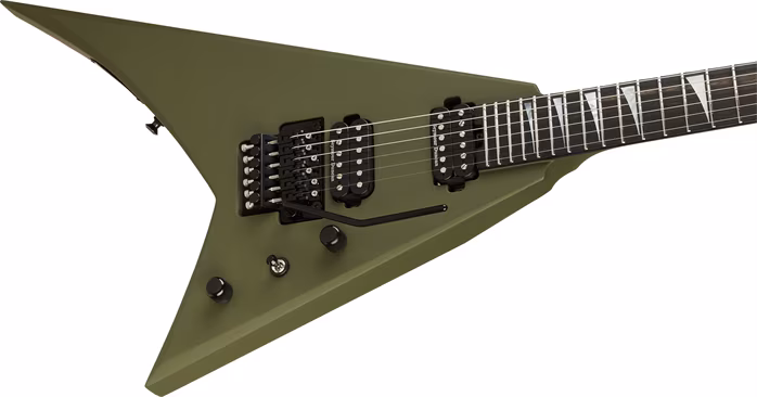 Jackson American Series Rhodes RR24 EB Matte Army Drab - E-Gitarre