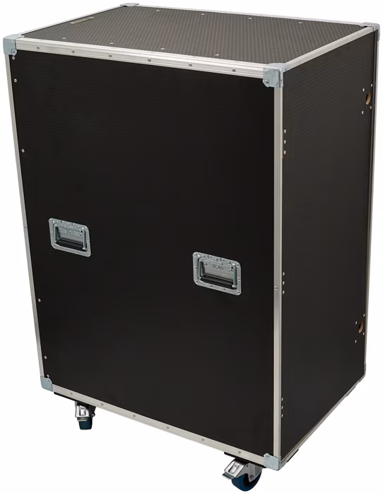 Razzor Cases HEXA 24U sliding door rack 600 - Rack Case