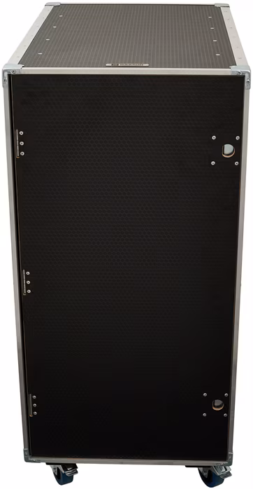 Razzor Cases HEXA 24U sliding door rack 600 - Rack Case