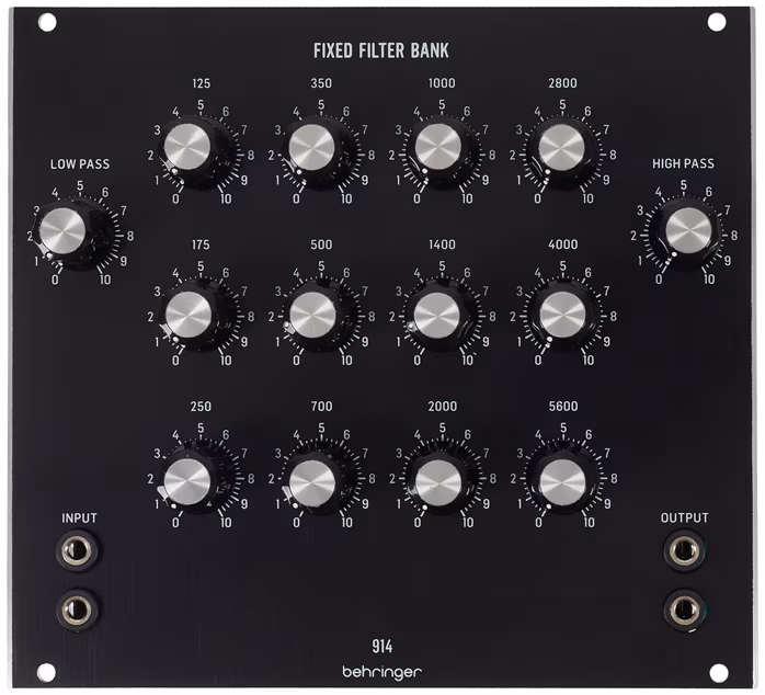 Behringer 914 FIXED FILTER BANK - Eurorack-Modul
