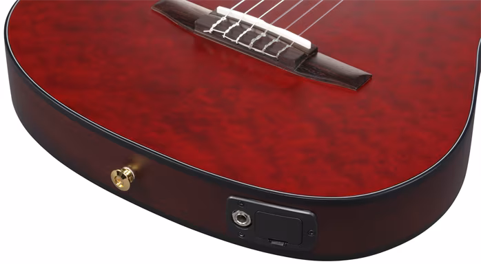 Ibanez FRH20QMN Wine Red - Klassische elektroakustische Gitarre