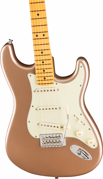 Fender American Professional Classic Stratocaster MN Faded Firemist Gold - E-Gitarre