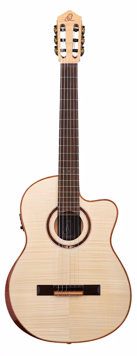 Ortega Exoticsuite CE 4/4 Nat - Klassische elektroakustische Gitarre