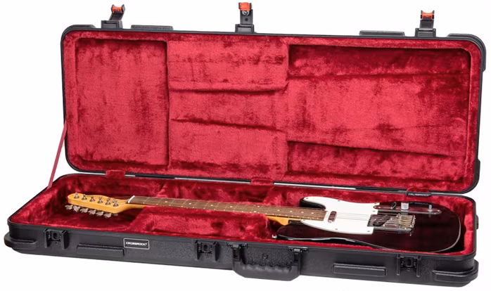 CrossRock CRA980EBK Black - Koffer für E-Gitarre