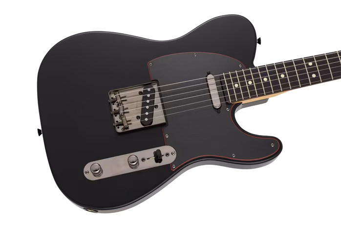 Fender MIJ LE Hybrid II Telecaster Noir RW BK - E-Gitarre