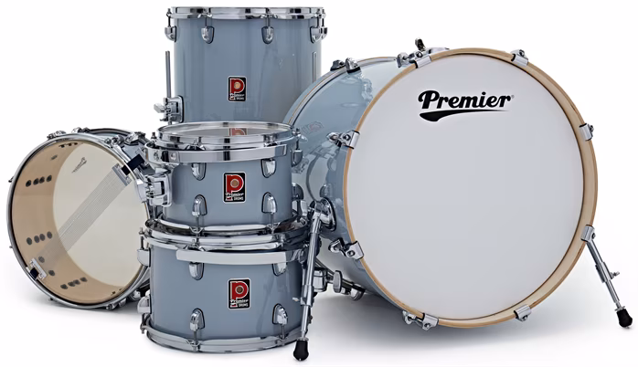 Premier Artist 20" 5pc Fusion Shell Pack Steel Grey - Schlagzeug