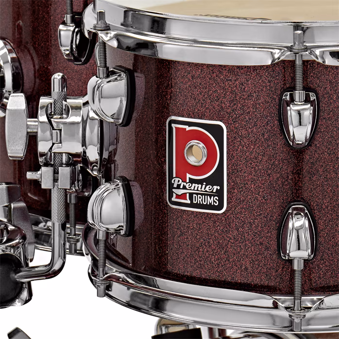 Premier Revolution 20" 5pc Drum Kit Red Sparkle - Schlagzeug