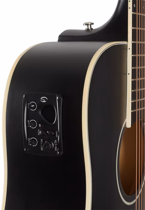 Soundsation Meadow DNCE Black - Elektroakustische Gitarre
