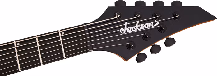 Jackson Pro Series Signature Misha Mansoor Juggernaut ET7 EB Metallic Black - Siebensaitige E-Gitarre