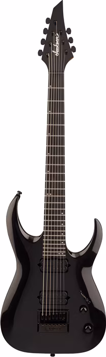 Jackson Pro Series Signature Misha Mansoor Juggernaut ET7 EB Metallic Black - Siebensaitige E-Gitarre