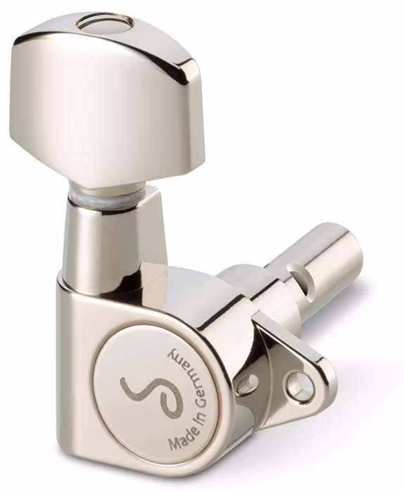 Schaller M6 135 3 left + 3 right Nickel - Gitarren-Mechanik
