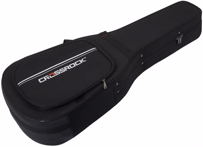CrossRock CRP300CBK Black - Koffer für klassische Gitarre