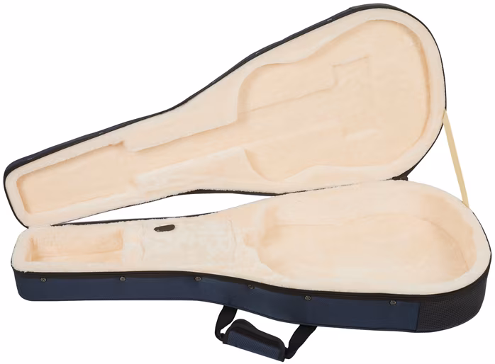 CrossRock CRP300DBL Blue - Koffer für akustische Gitarre