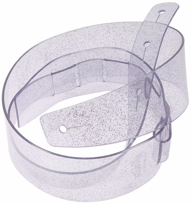 Magrabò Holes HC Ghost Glitter 6 cm - Gitarrengurt