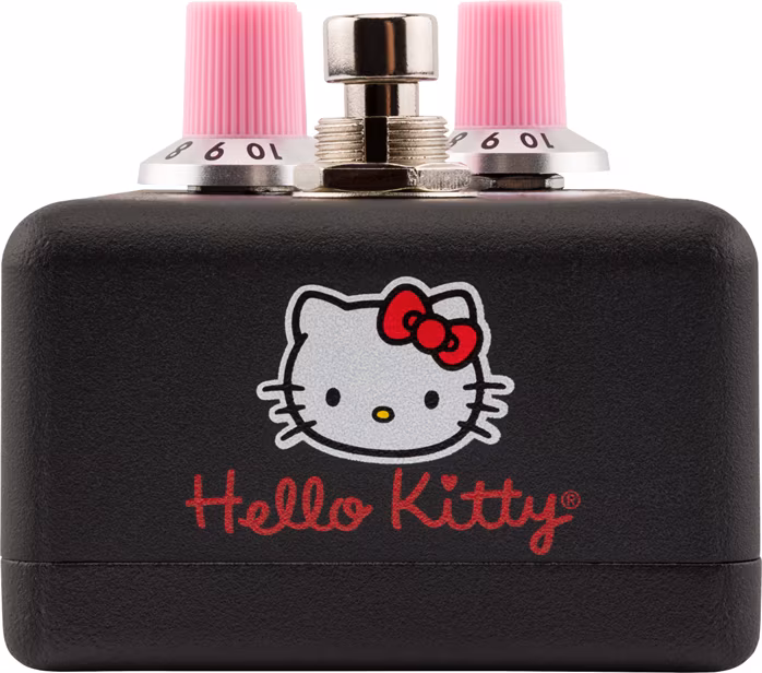 Fender Hello Kitty Black Fuzz Pedal - Gitarren-Effekt