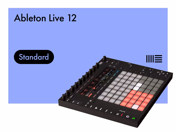 Ableton Push 2 + Live Standard - MIDI-Controller, Groove-Software