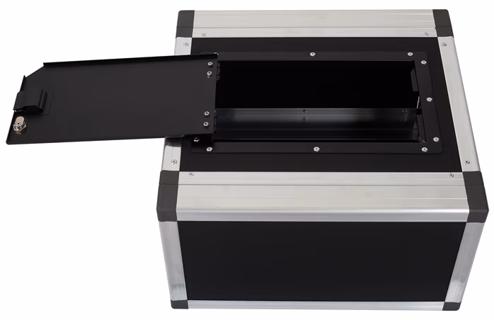 Razzor Cases FUSION 6U rack 340 with top door - Rack Case