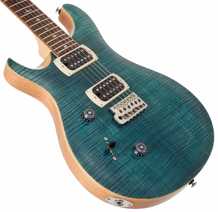PRS SE Custom 24 LH Slate Blue 2026 (ausgepackt) - Linkshänder E-Gitarre