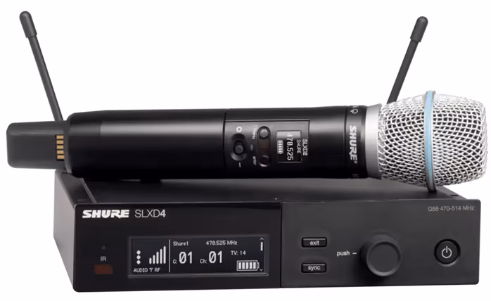 Shure SLXD24E/B87A-K59 - Drahtloses Vokal-Set
