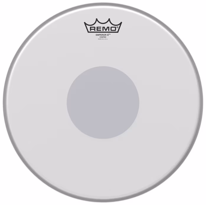 Remo 12" Emperor Black Dot - Fell für Snare-Drum und Tomtom