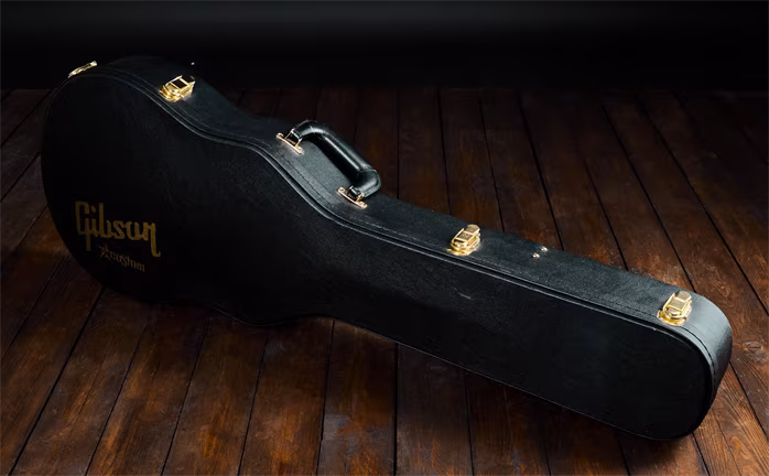 Gibson Custom 2008 Les Paul Custom 1957 Reissue 3-Pickup Bigsby VOS Ebony - E-Gitarre