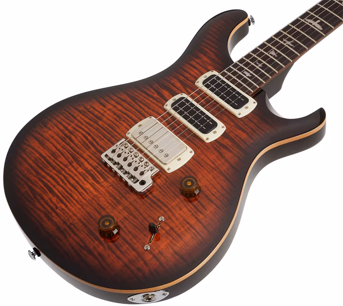 PRS SE Studio Orange Tiger Smokeburst 2026 - E-Gitarre