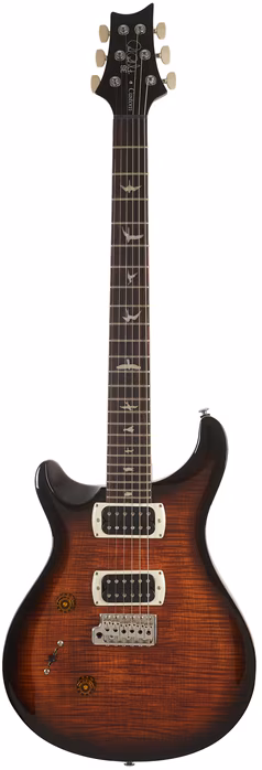 PRS SE Custom 24 LH Black Gold Sunburst 2026 - Linkshänder E-Gitarre