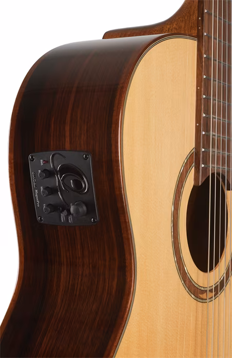 Ortega Striped Suite CE - Klassische elektroakustische Gitarre