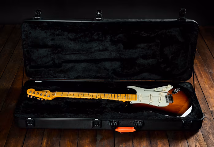Fender 2015 American Deluxe Stratocaster V Neck - E-Gitarre