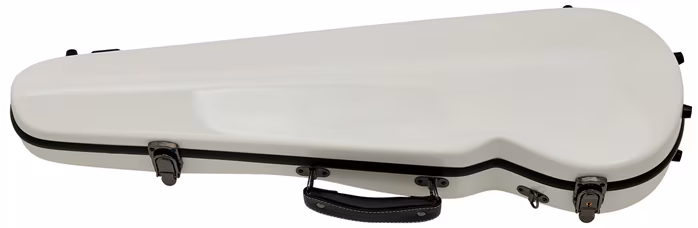 Razzor Fiberglass Violin Case White - Geigenkasten