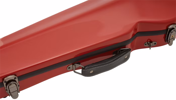 Razzor Fiberglass Violin Case Red - Geigenkasten