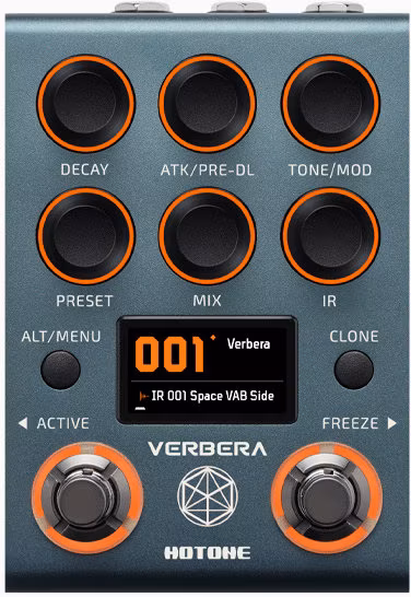 Hotone Verbera - Gitarren-Effekt