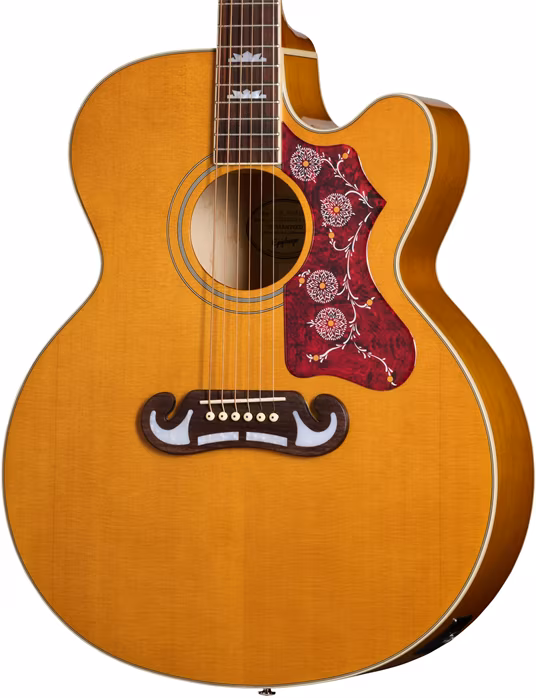 Epiphone J-200 Studio EC Natural - Elektroakustische Gitarre