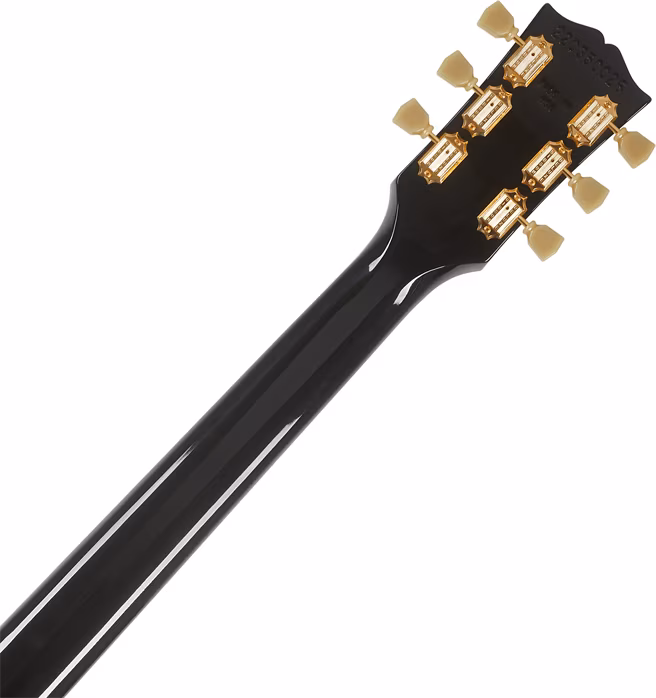 Gibson Les Paul Studio Gold Hardware Ebony - E-Gitarre