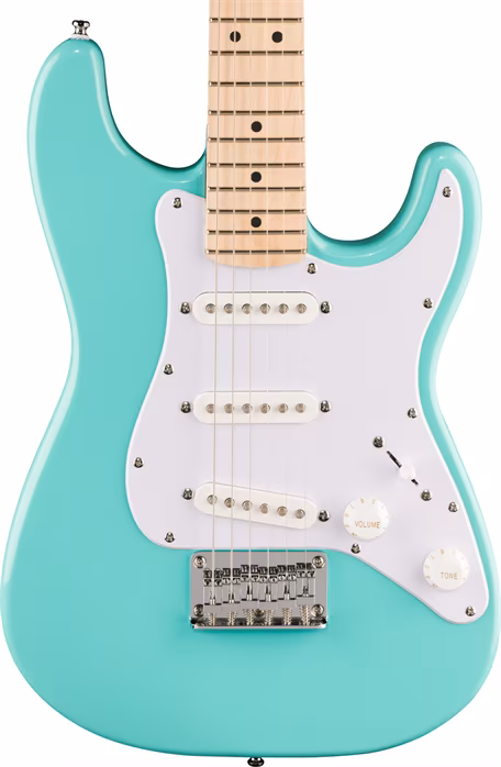 Fender Squier Mini Stratocaster MN WPG SFMG - E-Gitarre für Kinder