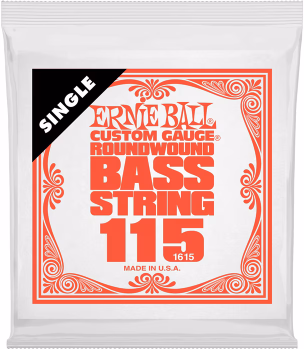 Ernie Ball 1615 Round-Wound Bass 0.115 - Saite für Bassgitarre