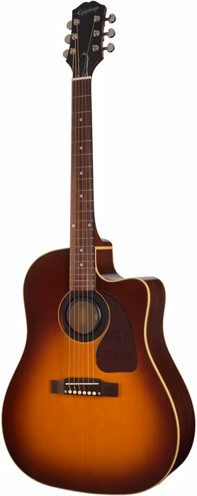 Epiphone J-45 Standard EC Honey Burst - Elektroakustische Gitarre