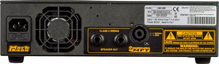 Markbass LMK 58R - Transistor-Verstärker für Bass 