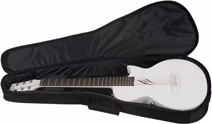 Enya Music Nova Go AcousticPlus SP1 White - Elektroakustische Reisegitarre