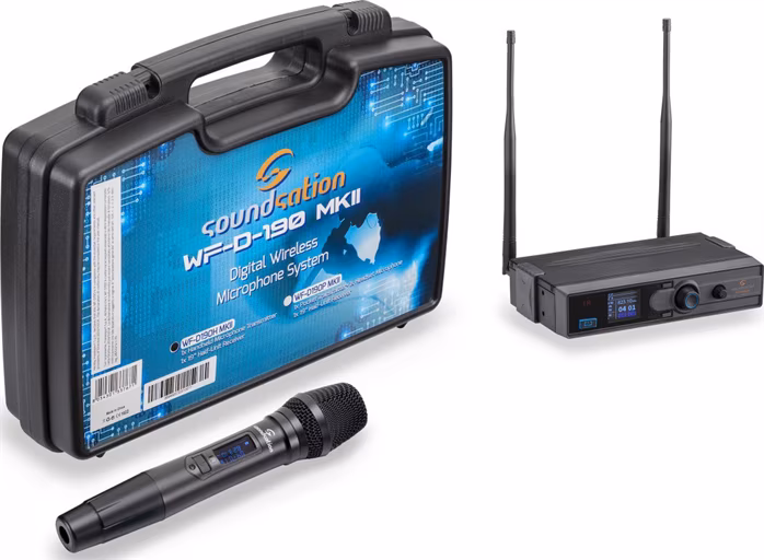 Soundsation WF-D190H MKII-A1 - Drahtloses Vokal-Set