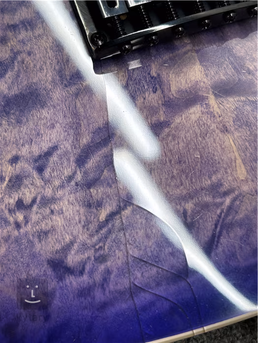 Ibanez RG421QM Cerulean Blue Burst (beschädigt) - E-Gitarre