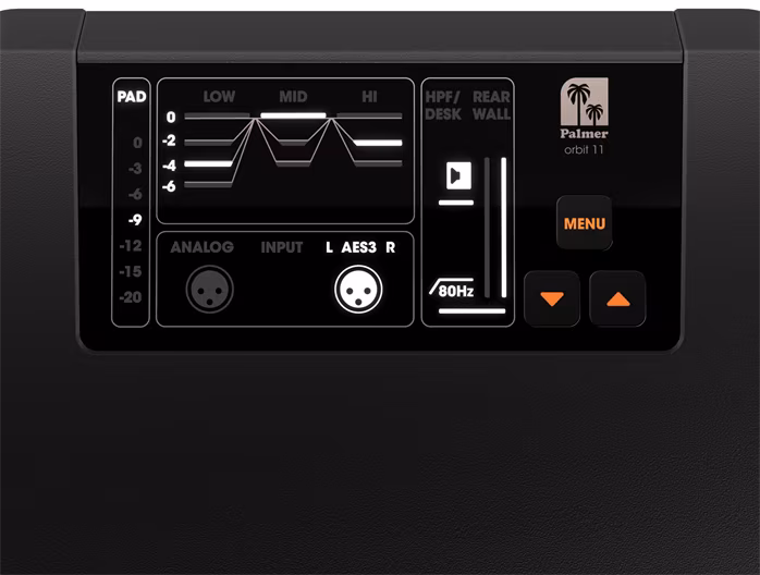 Palmer ORBIT11 - Aktiver Studiomonitor