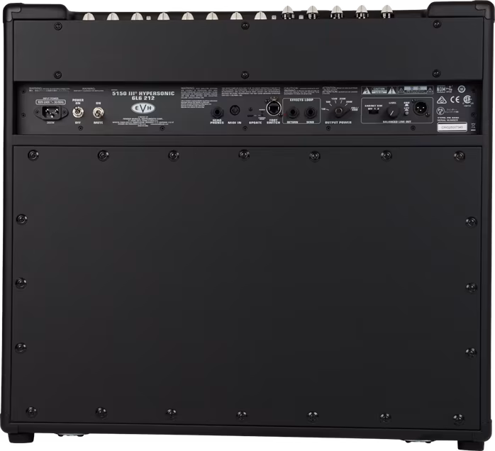 EVH 5150III Hypersonic 6L6 2x12 Black - Modeling-Combo für Gitarre