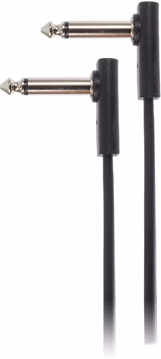 Cascha Advanced Line Patch Cable Flat Black 20cm - Verbindungskabel