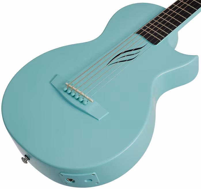 Enya Music Nova Go AcousticPlus SP1 Blue - Elektroakustische Reisegitarre
