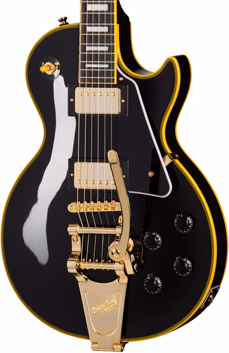 Epiphone Joe Bonamassa ‘59 Les Paul Custom Antique Ebony - E-Gitarre