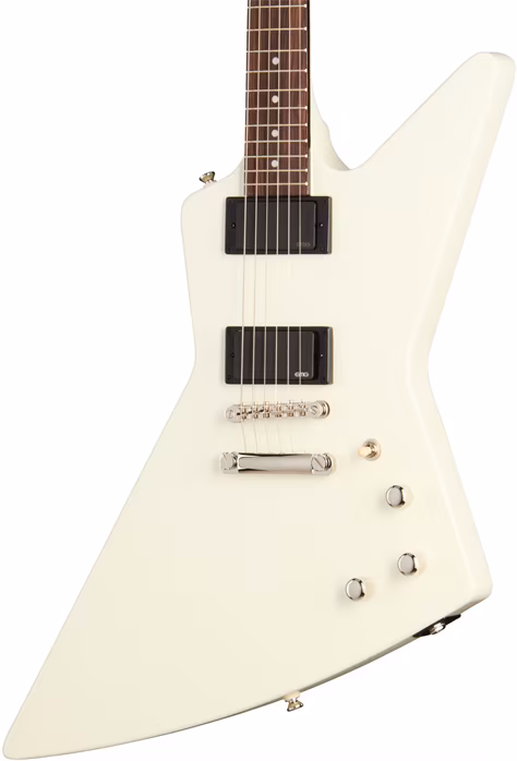 Epiphone Explorer 80s EMG Classic White - E-Gitarre