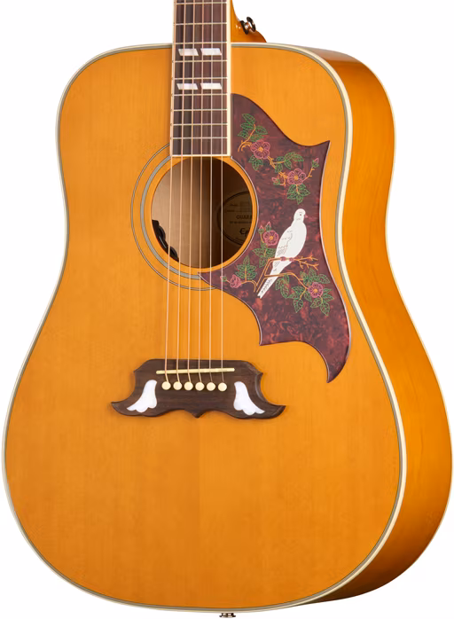 Epiphone Dove Studio Natural - Elektroakustische Gitarre