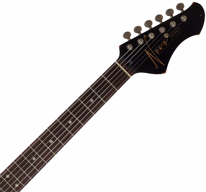 Novo Serus H2 Amber NAMM 26 - E-Gitarre