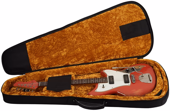 Novo Serus J FINISH OVER FINISH Fiesta Red over 64 3-Tone Burst - E-Gitarre